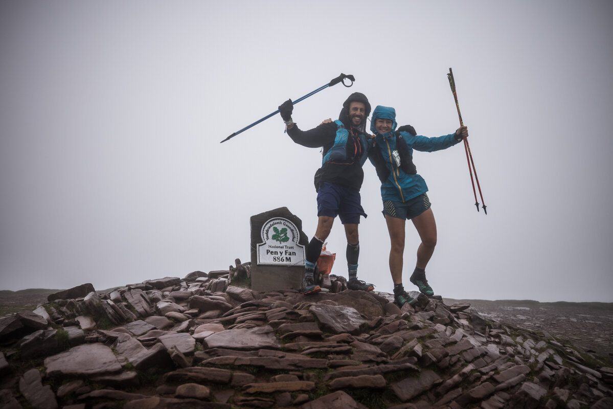 Cat and Antonio on day five of the Montane Dragon’s Back Race® ©No Limits Photography
